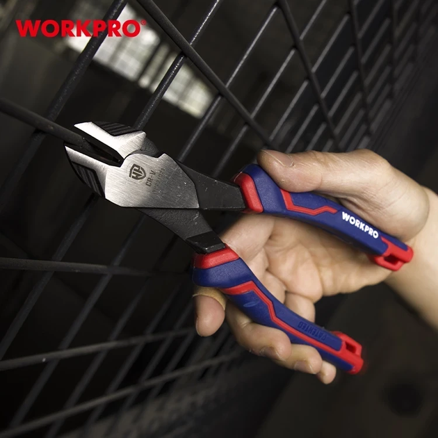 Бокорезы усиленные WORKPRO 180 мм CR-V PRO PLUS WP231023 - изображение 8