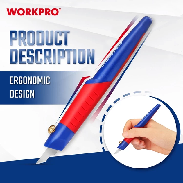 Набор ножей для хобби WORKPRO PRO WP219005 - изображение 2