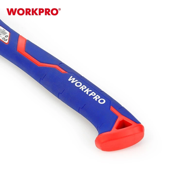 Топор WORKPRO 600 гр стекловолоконная ручка PRO WP241043 - изображение 4