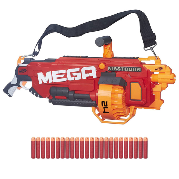 Кулемет Nerf Mega Mastodon (B5575), еко-пакування – іграшки з доставкою ...