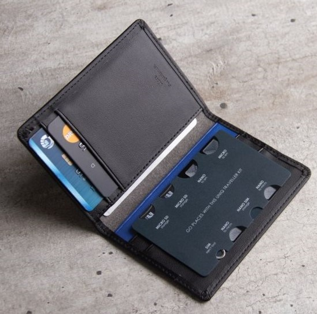 Organizer Uniq Sim Adapter Traveller Kit 7w1 (8886463654828) - obraz 4