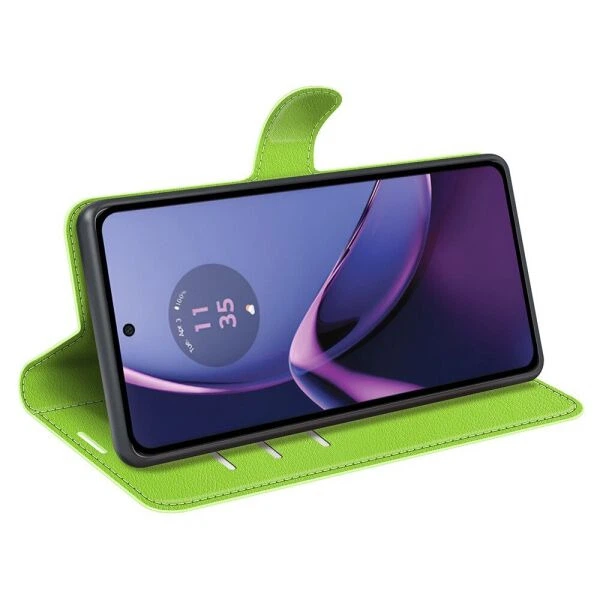 Чехол-книжка Deexe Book Type для Motorola Moto G84 - Green - Фото 3 Чехол-книжка Deexe Book Type для Motorola Moto G84 - Green - изображение 3