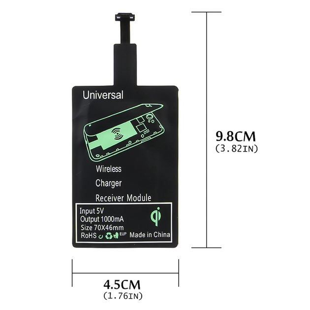 Приемник ресивер беспроводной зарядки type c taiwan чип для смартфонов без функции qi