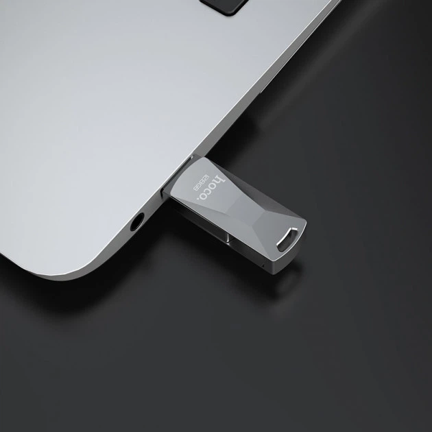 USB 3.0 Флешка для комп'ютера або ноутбука металева флешка 32ГБ HOCO UD5 32GB - Фото 4 USB 3.0 Флешка для комп'ютера або ноутбука металева флешка 32ГБ HOCO UD5 32GB - зображення 4