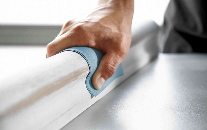 Шліфувальний лист Norton Abrasive Sheet 280 х 230 мм Р60 25 шт синій - зображення 3