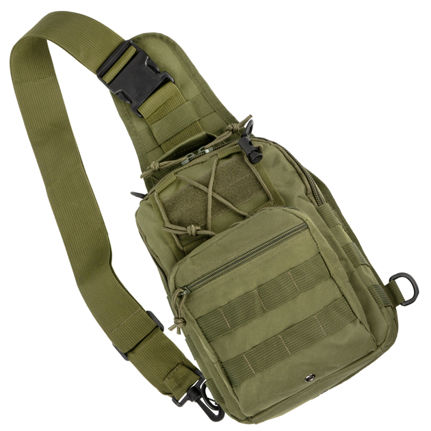 Тактична сумка TTX через плече Оливковий 2000000145693 - зображення 2