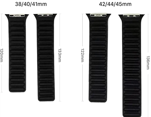 Ремінець Drobak Leather Link для Apple Watch All Series Ultra 2 49/45/44/42mm Starlight (191979) - зображення 2