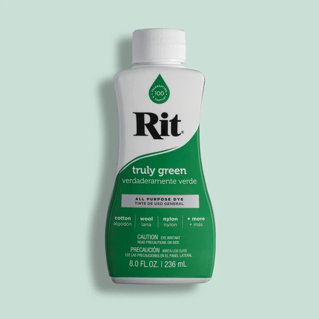 Барвник для одягу Rit Dye Truly Green (88550) - Фото 1 Барвник для одягу Rit Dye Truly Green (88550) - изображение 1