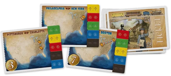 Настольная игра Ticket to Ride: Legends of the West + українські правила - изображение 5