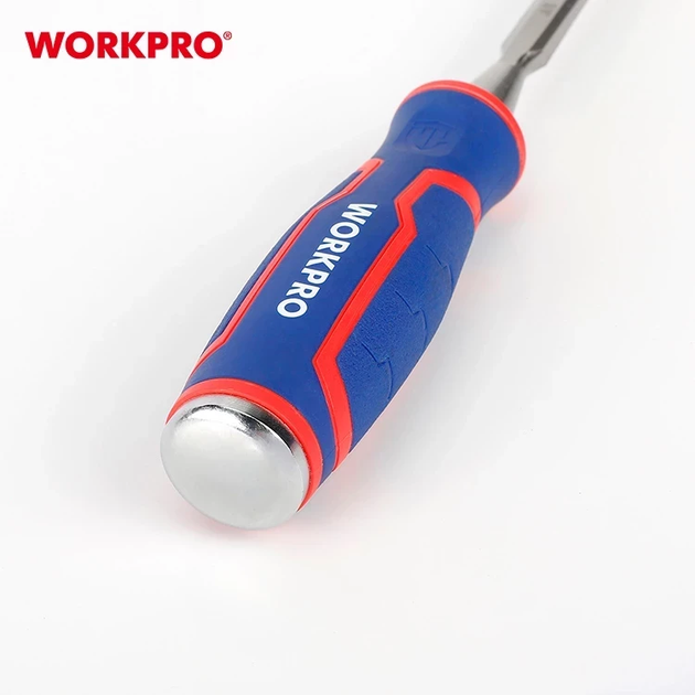 Стамеска - долото ударная WORKPRO 10 мм CR-V PRO WP243005 - Фото 3 Стамеска - долото ударная WORKPRO 10 мм CR-V PRO WP243005 - изображение 3