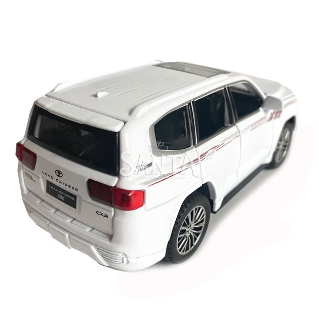 Игрушечная машинка металлическая Toyota Land Cruiser 300, тойота