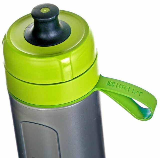 Пляшка для води Brita Fill&Go Active 600 мл Black Lime (AGDBRIBUF0009) - зображення 2
