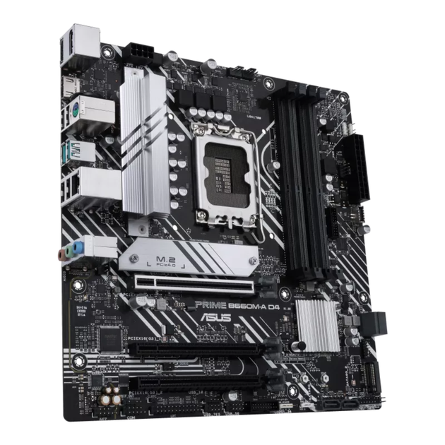 Материнська плата Asus PRIME B660M-A D4-CSM Socket 1700/Intel B660/MicroATX/2хHDMI/DisplayPort - Фото 1 Материнська плата Asus PRIME B660M-A D4-CSM Socket 1700/Intel B660/MicroATX/2хHDMI/DisplayPort - изображение 1