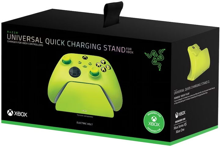 Uniwersalna podstawka szybkiego ładowania Razer do konsoli Xbox Electric Volt Wake RC21-01750500-R3M1 (8886419337577) - obraz 5