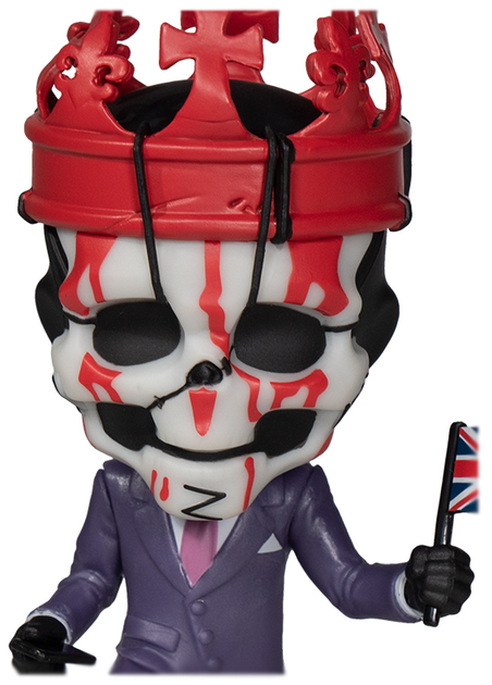 Figurka UbiCollectibles Watch Dogs: Legion Chibi King Of Hearts Seria 2 (3307216166979) - obraz 5