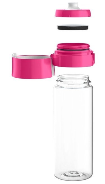 Bidon Brita Fill&Go Vital 600 ml Pink (AGDBRIBUF0002) - obraz 2