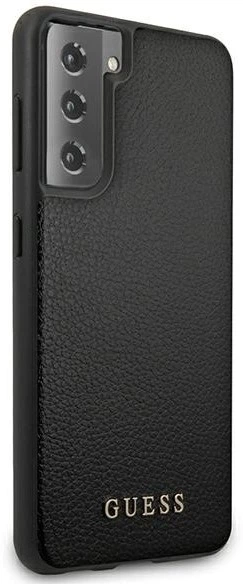 Etui plecki Guess Iridescent do Samsung Galaxy S21 Black (3700740495766) - obraz 3