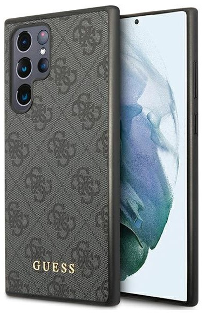 Панель Guess 4G Big Metal Logo для Samsung Galaxy Ultra Сірий (3666339042677) - зображення 1