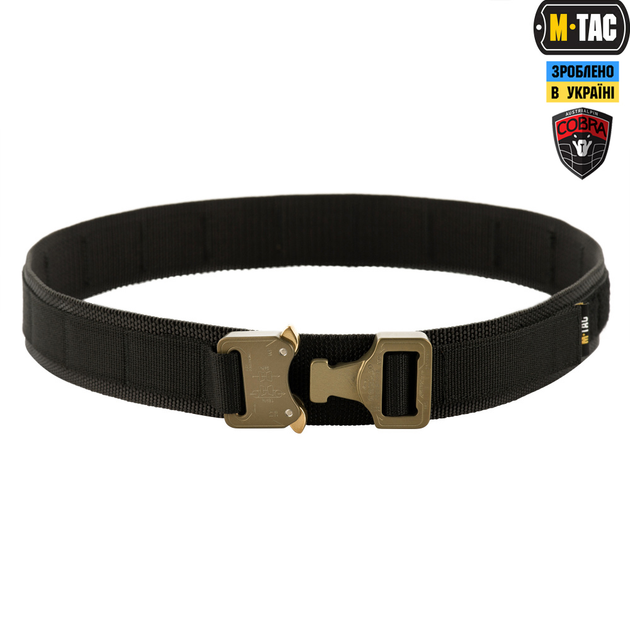 M-Tac ремень Cobra Buckle Tactical Belt Black XS/S - изображение 2