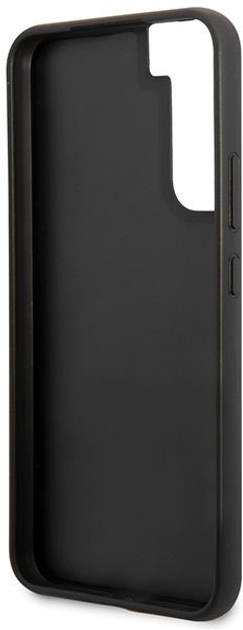 Etui plecki Guess 4G Metal Gold Logo do Samsung Galaxy S23 Grey (3666339116958) - obraz 3