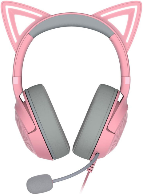 Słuchawki Razer Kraken Kitty V2 Quartz (RZ04-04730200-R3M1) - obraz 5