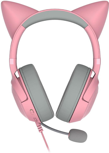 Słuchawki Razer Kraken Kitty V2 Quartz (RZ04-04730200-R3M1) - obraz 6