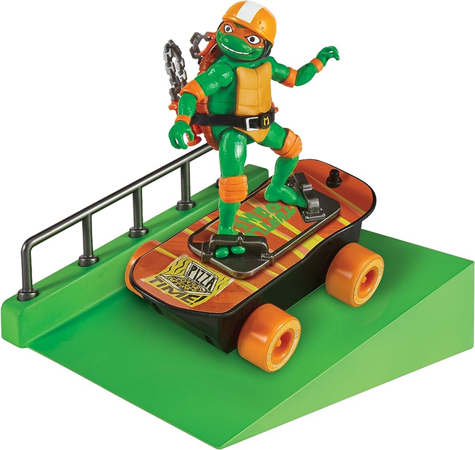 Zestaw figurek TMNT Skatepark Michelangelo (43377837237) - obraz 2