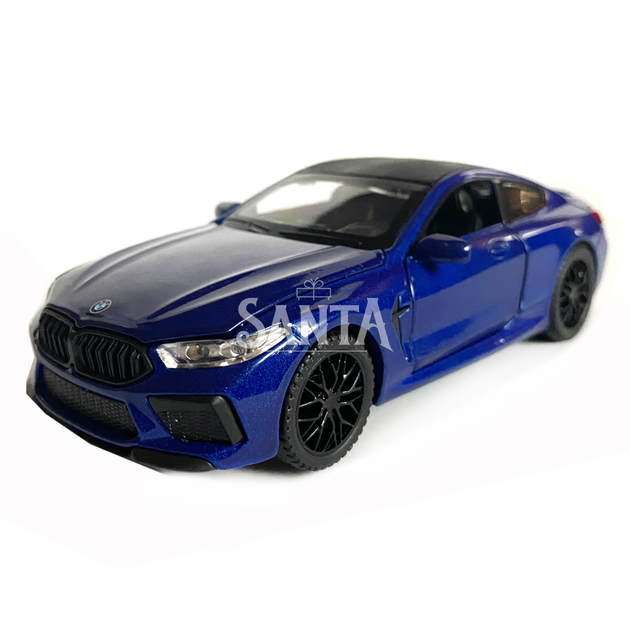 Іграшкова машинка металева BMW M8 Competition Coupe, БМВ, синя, звук, світло, інерція, відчин двері, багажник, капот, Автоексперт, 1:32, 15*7*5см (ТК-12340) - Фото 5 Іграшкова машинка металева BMW M8 Competition Coupe, БМВ, синя, звук, світло, інерція, відчин двері, багажник, капот, Автоексперт, 1:32, 15*7*5см (ТК-12340) - зображення 5
