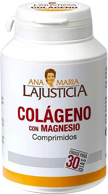 Натуральна харчова добавка Ana Maria Lajusticia Colageno Con Magnesio 180 капсул (8436000680348) - зображення 1