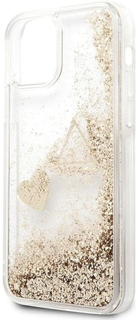 Панель Guess Glitter Charms для Apple iPhone 12/12 Pro Золотий (3700740495544) - зображення 3