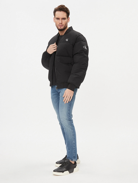Пуховик чоловічий Calvin Klein J30J324072 L Чорний (8720108492997) - зображення 3
