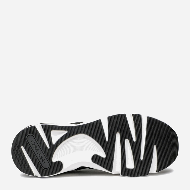 Sneakersy męskie Calvin Klein HMOHM00995 43 Czarno-białe (8719856992736) - obraz 5