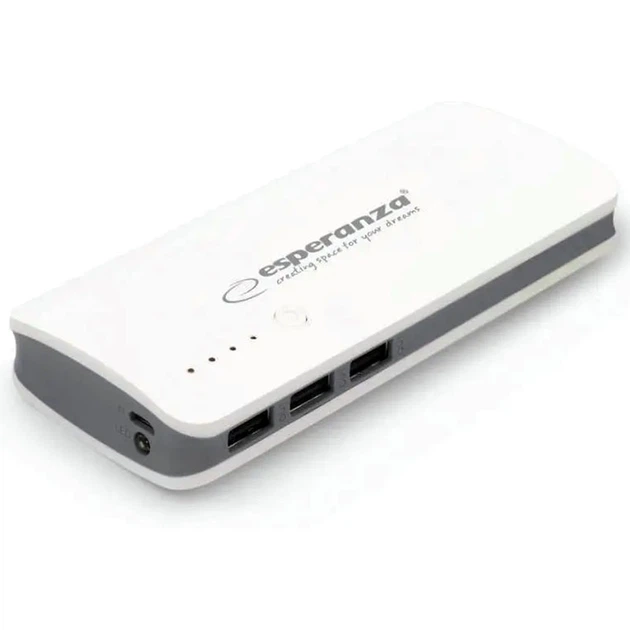 Esperanza Powerbank 8000 mAh White-Grey (EMP106WE)