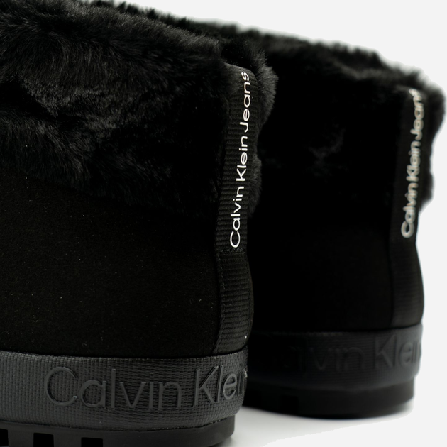 Śniegowce mukluki damskie z futerkiem Calvin Klein Jeans YW0YW01248 38 Czarne (8720108630740) - obraz 5