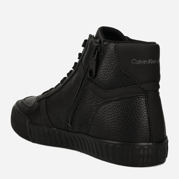 Чоловічі кеди високі Calvin Klein Jeans YM0YM00809 44 Чорні (8720108626675) - зображення 3