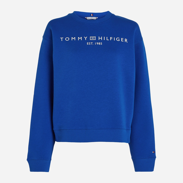 Світшот жіночий Tommy Hilfiger WW0WW39791 L Синій (8720645400813) - зображення 4