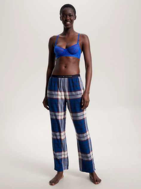 Biustonosz damski bandeau Tommy Hilfiger UW0UW04860C66 75B Granatowy (8720645421276) - obraz 3