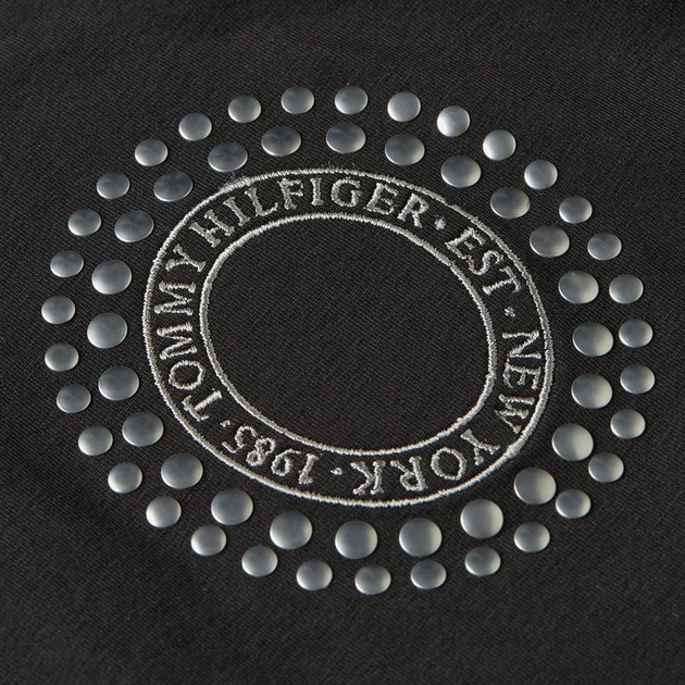 Футболка жіноча Tommy Hilfiger WW0WW40299 BDS XS Чорна (8720645365907) - зображення 8