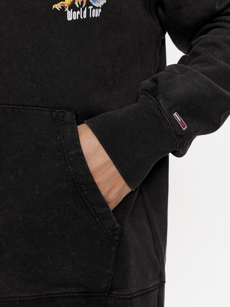 Худі чоловіче Tommy Jeans DM0DM17812-Black XL Чорне (8720645049951) - зображення 5
