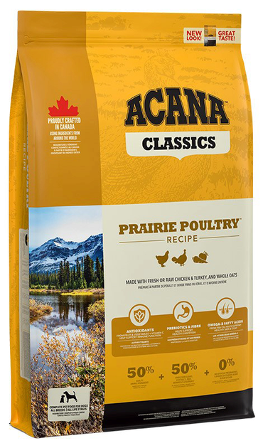 Sucha karma ACANA Prairie Poultry dla psów wszystkich ras 14.5 kg (0064992560171) - obraz 1