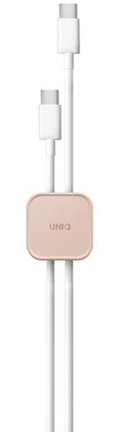 Zestaw organizerów Uniq Pod do kabli samoprzylepne magnetyczne 8 szt. Różowe (8886463684979) - obraz 1