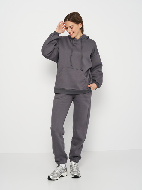 Спортивный костюм утепленный женский Carica KM-2170-29 S Графитовый ...