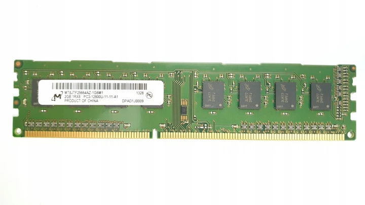 Пам'ять Micron 2GB DDR3 1600 MHz (MT8JTF25664AZ-1G6M1) - Фото 1 Пам'ять Micron 2GB DDR3 1600 MHz (MT8JTF25664AZ-1G6M1) - изображение 1