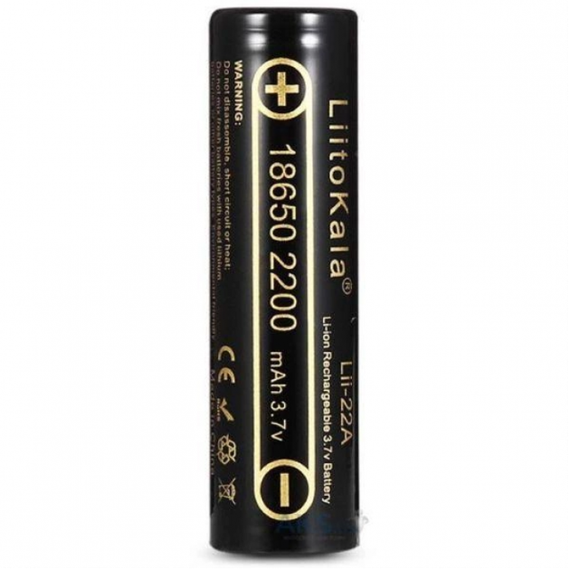 Аккумулятор 18650 Liitokala Lii-22A 2200mah 3.7V Оригинал - изображение 3