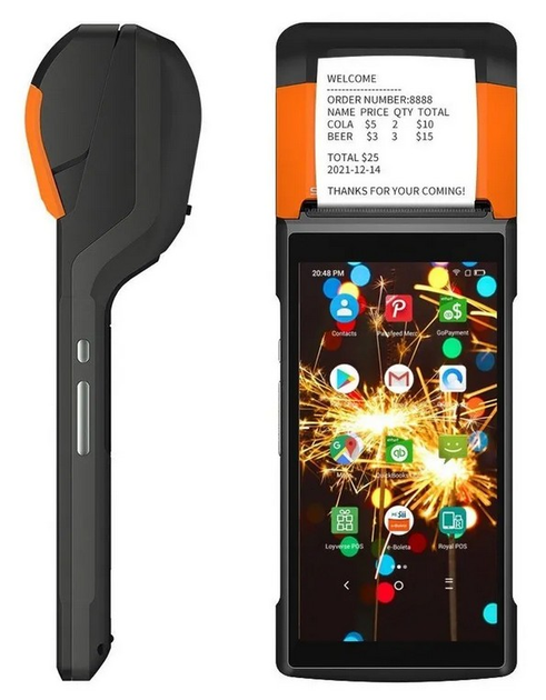 POS-терминал Sunmi V2s (Прием бесконтактной оплаты) GMS version – фото ...