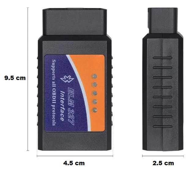 Автосканер діагностичний адаптер OBD2 Bluetooth ELM327 v1.5 Pic18F25K80 Elm Electronics - изображение 3