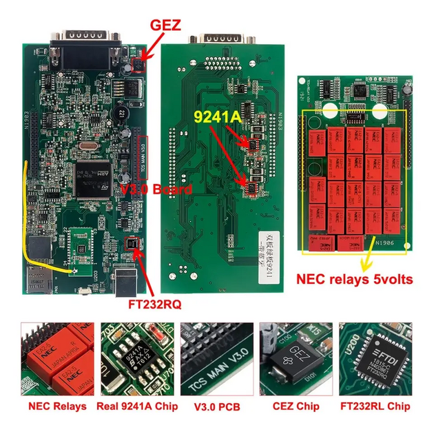 Мультимарковий сканер Autocom CDP+ 2020 Bluetooth-USB (двоплатній) - зображення 3