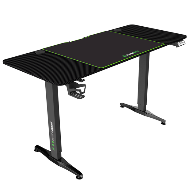 Стіл геймерський GameMax D140-Carbon-EC Чорний - зображення 4