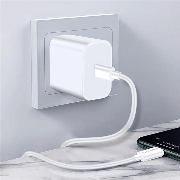 Кабель USB-C – USB-C ColorWay 1 м 65 Вт для быстрой зарядки MacBook, Samsung и Xiaomi(DL_C637147B94A1) - изображение 7
