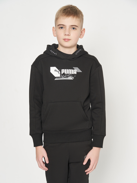 Puma core shop logo hoodie junior